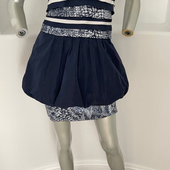 Bcbgmaxazria Milo  Strapless sequin Peplum Dress 4 BNWT - Picture 6 of 12